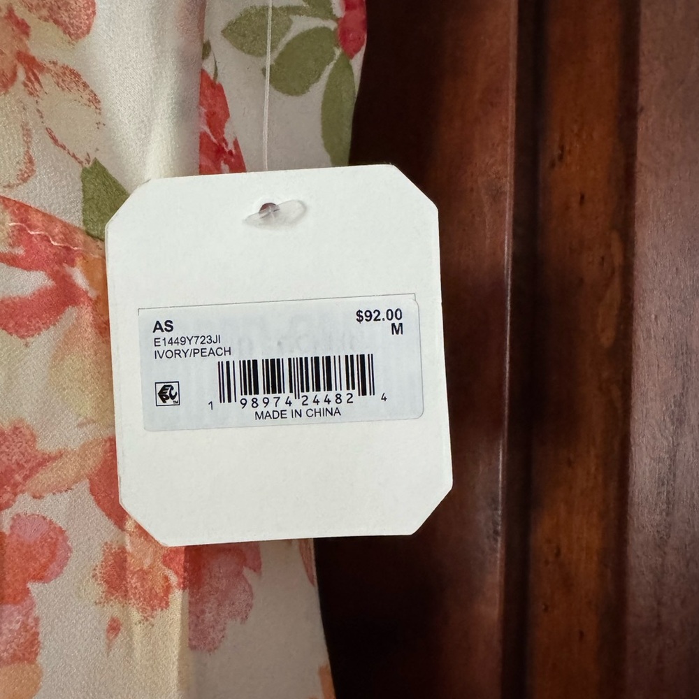NWT ALTAR'D STATE GEORGIA FLORAL MAXI DRESS SIZE M - Picture 3 of 5